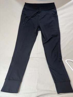 Spyder Active Women's Black Drawstring Leggings Size M